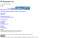 Desktop Screenshot of dchampagne.com